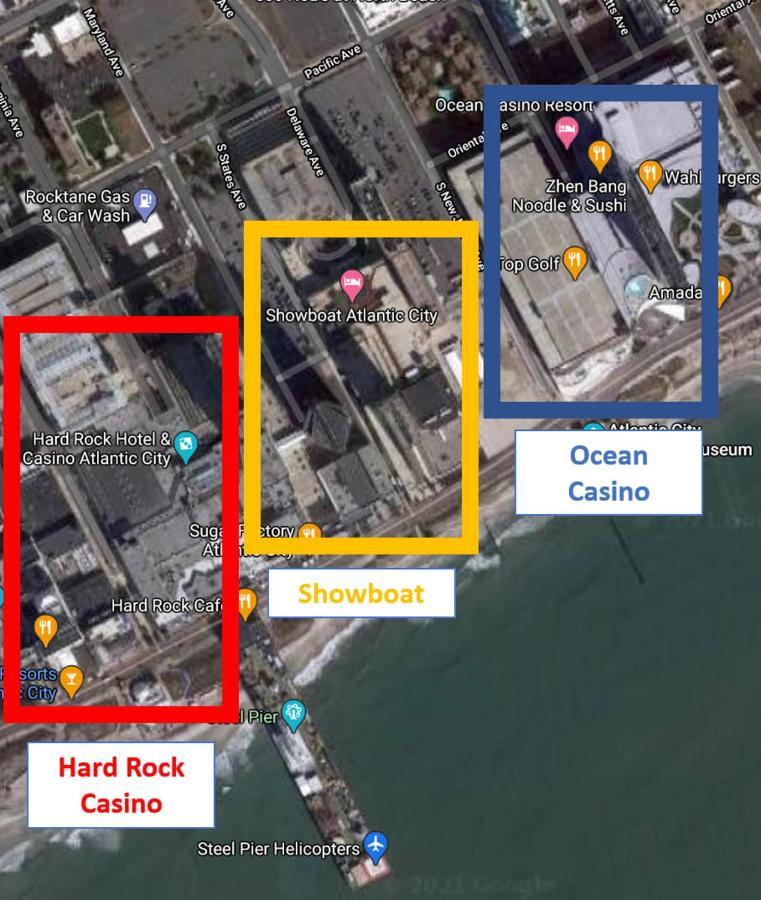 Astonishing Ocean Front Condo Cozysuites At Showboat Atlantic Stadt Exterior foto